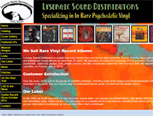 Tablet Screenshot of lsdsounds.com